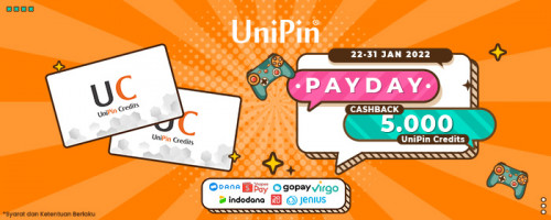 PROMO – PAYDAY bareng UniPin!